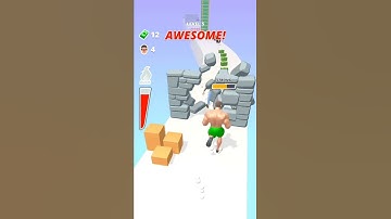 Muscle Rush - Smash Running Level 5 : Android iOS Gameplay shorts