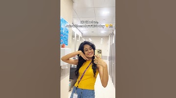 අද office ගියා 💛🐣 A day in my life | IFS | QA Engineer 👩‍💻 #shorts #trending #vlog #lifestyle
