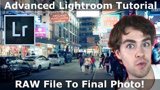 COMPLETE Edit From RAW File to FINAL Photo - Advanced Lightroom Tutorial