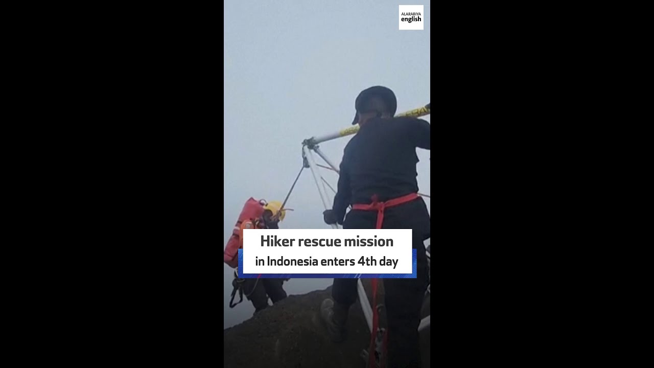 Hiker rescue mission in Indonesia enters 4th day