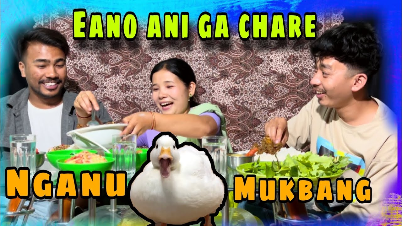 Nganu mukbang with Lion and kangleipr  @LionMeiteiNongsha @kangleipr8832 @JagatonTonSharma