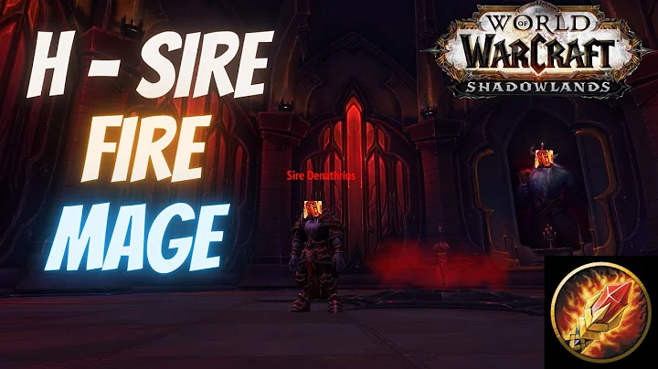 Sire Denathrius HC - Fire Mage PoV with Commentary - Castle Nathria