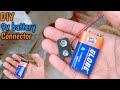 Unbelievable Trick to Make a 9v Battery Connector - You Won't Believe What Happens Next!
