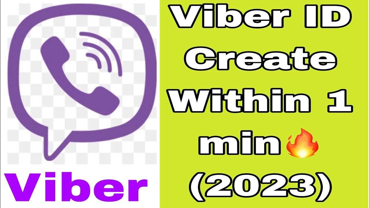 How to create Viber Id within 1 min Easily ?? #2023 - YouTube