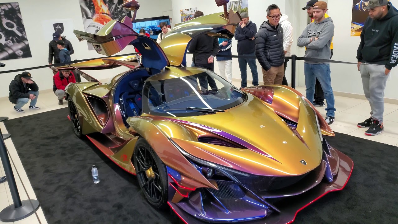 The 2.7M Apollo IE Golden Dragon Has Arrived YouTube