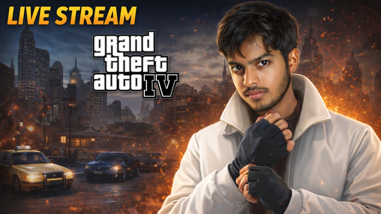 🔴GTA 4 But I Don’t Follow The Rules 😈🔥 | GTA 4 Live Gameplay in Hindi