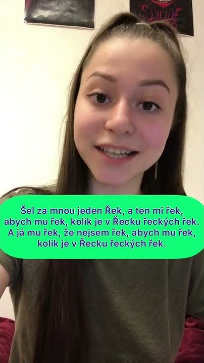 Чешские скороговорки - České jazykolamy #Shorts - YouTube
