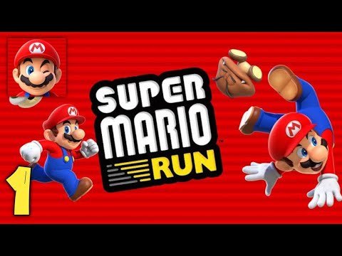 Super Mario Run - Gameplay Walkthrough part 1 - Remix Area 1 - YouTube