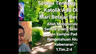 Rm.Cafe. pendeta ayup setia dgr pengajaran Katolik.