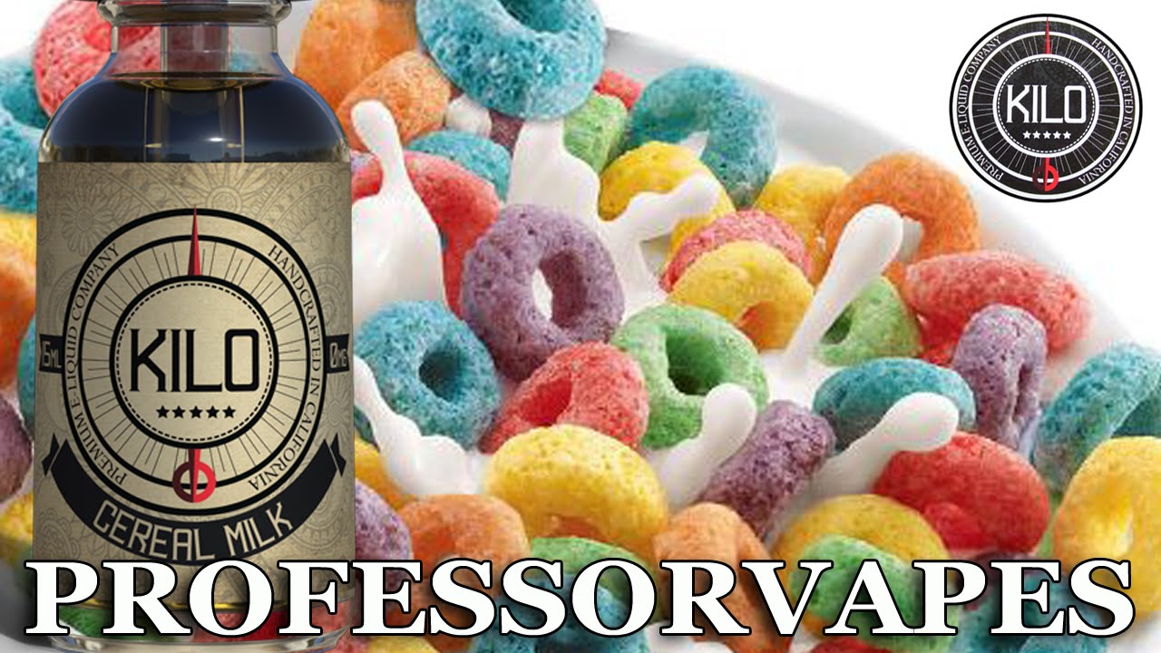 Cereal Milk e liquid from KILO great milky vape