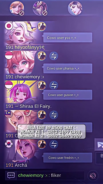 PRESET ML KU MENYESAL TELAH MENINGGALKANMU MAAFKAN DIRIKU DRAFT PICK 🥰😳