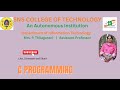 Array Types | C Programming | SNS Institutions
