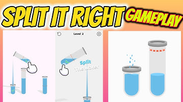 Split it Right Game All Levels Gameplay Walkthrough (iOS-Android)