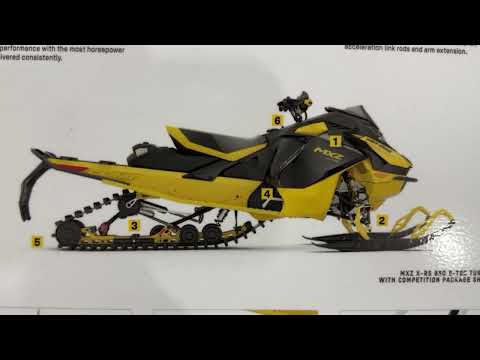 2024 Ski Doo MXZ X-RS 850 Sled Review - Attractive & Modern | ATV Tube