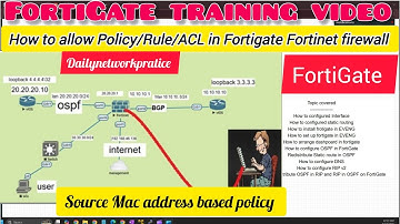 DAY 29 Fortigate Firewall |SOURCE MAC ADDRESS POLICY ON FORTIGATE |WHAT IS SOURCE MAC ADDRESS POLICY