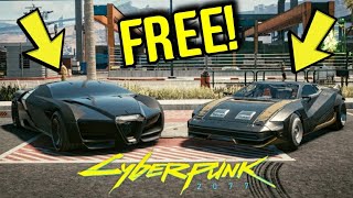 Get 2 Unique Vehicles For FREE! In Cyberpunk 2077