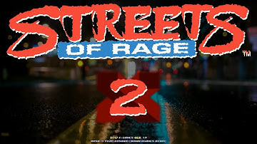 Streets of Rage 2X Version 2.2 OPENBOR Playthrough - SOR3 Route (1080p/60fps)