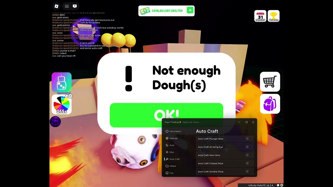 Pop it trading autobuy script with a sub