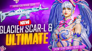 🤑🔥GLACIER SCARL CRATE OPENING🔫!The trick of 10 Uc only🤑!! #bgmi #gaming#new #pubgmobile#crateopening screenshot 3