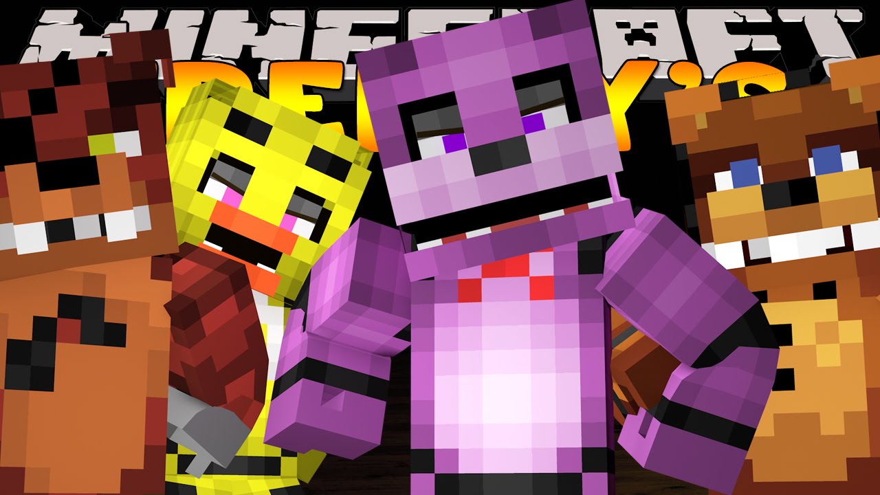 five nights at minecraft download