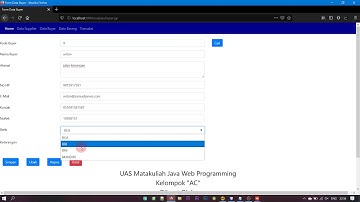 UAS Java Web Programming - Pertemuan 14