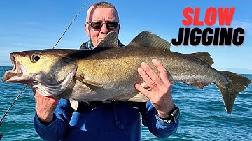 UK SLOW PITCH JIGGING Technique/fishing with slow jigs /How to Jig Tutorial /Best slow pitch jigging