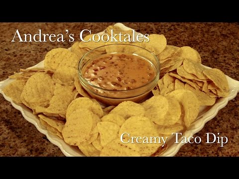 Cream Taco Dip