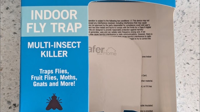 Safer Home SH502 Indoor Plug-In Fly Trap Flying Insects - DOES IT WORK? 