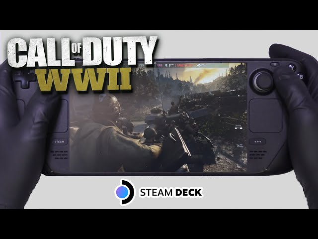 Call Of Duty WW2 Steam Deck, SteamOS