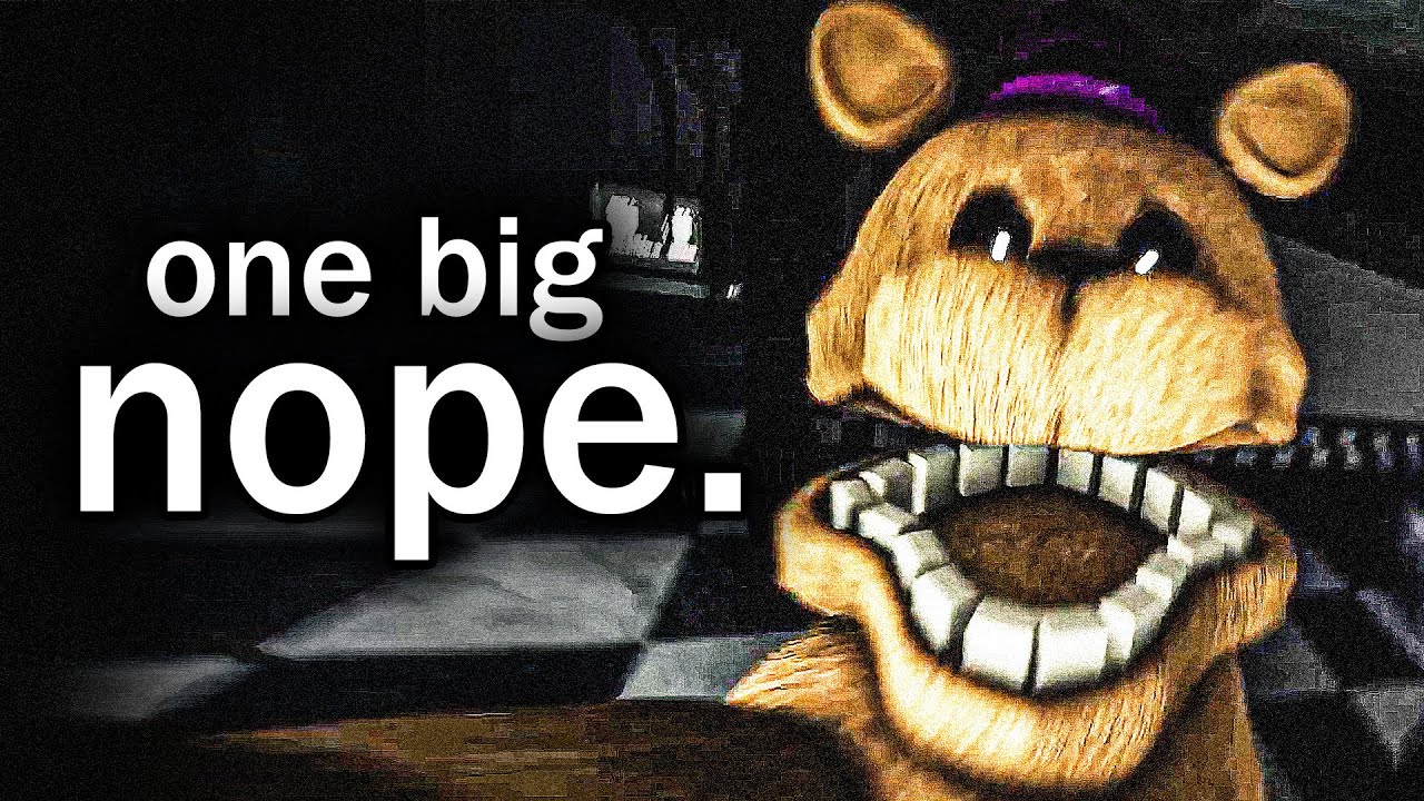 I found the secret game mode in this FNAF game..