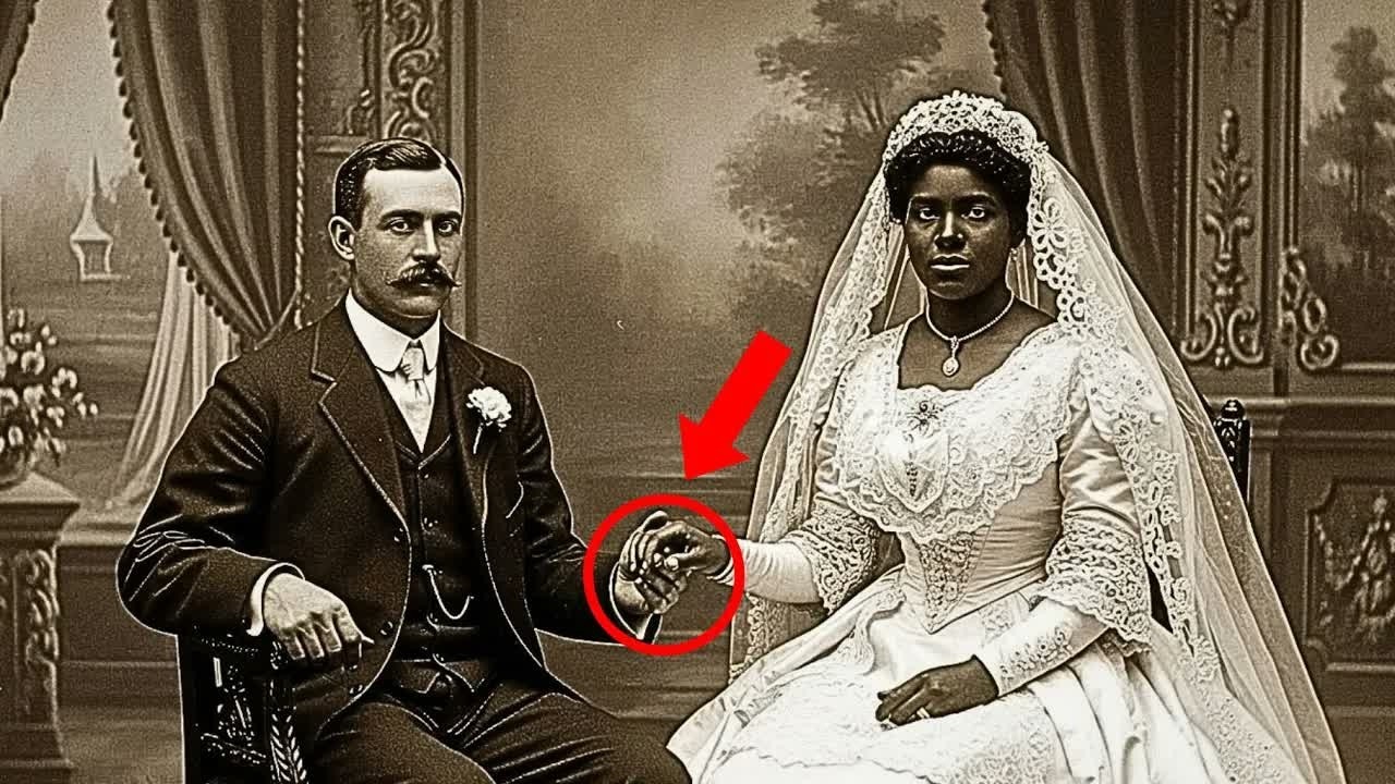 1894 Wedding Photo Resurfaces — The Bride's Hand Reveals a Disturbing Secret