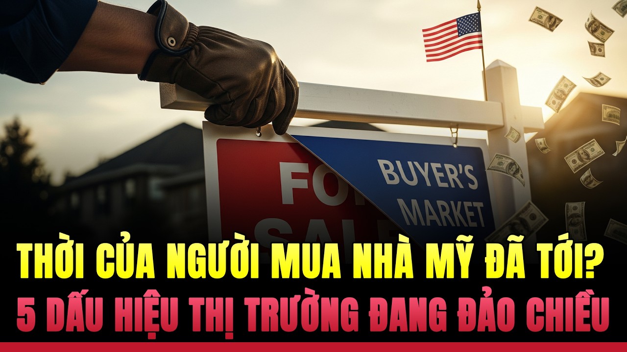Thời Của Người Mua Nhà Mỹ Đã Đến? 5 Dấu Hiệu Người Bán Không Còn Là 'Cửa Trên'
