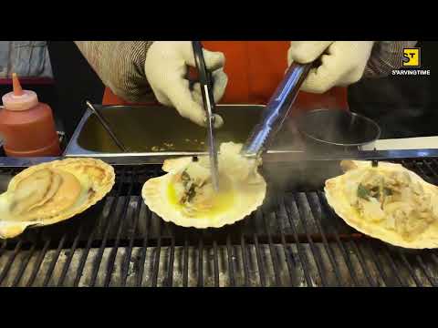 วีดีโอ: หอยเชลล์เกาหลี