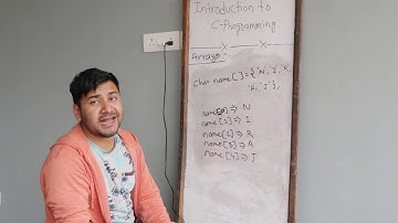 Introduction to arrays in C Programming Language (Day 17) (Video Language: Nepali)