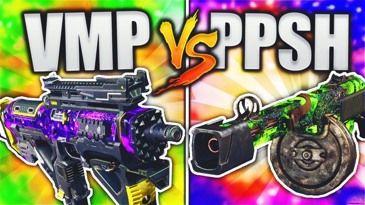 PPSH vs VMP! (BO3 DLC WEAPON FACE OFF) BLACK OPS 3 DLC WEAPON SUPPLY DROP OPENING!