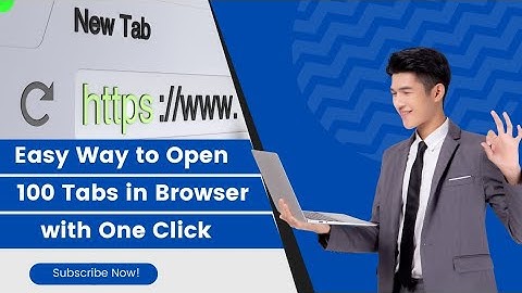 How to Open Multiple Tabs by One Click|create.bat file|Ek Click me Multiple Websites Kaise Open kare