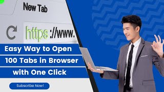 How to Open Multiple Tabs by One Click|create.bat file|Ek Click me Multiple Websites Kaise Open kare