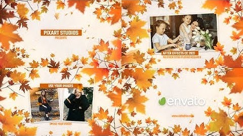 Autumn Memory Slideshow | After Effects Template