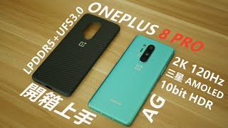 「一加」OnePlus 8 Pro 旗艦機開箱｜2K 120Hz全面屏｜缐刷海外氧系統 谷歌全家桶