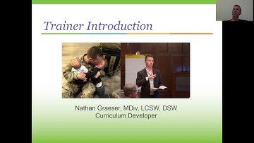 Veteran Family Peer Navigator Training Pt 1