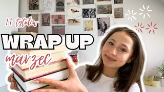 WRAP UP | Podsumowanie czytelnicze marca - 11 tytułów 🩷📚