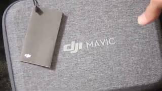 DJI初の日本向けモデル?初心者がトイドローンMavic Miniジンバルカメラ付き本体にバッテリー取り付け動画