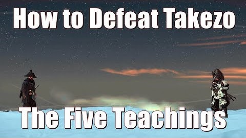 Ghost of Yotei Boss Fight - How to Defeat Takezo | The Five Teachings