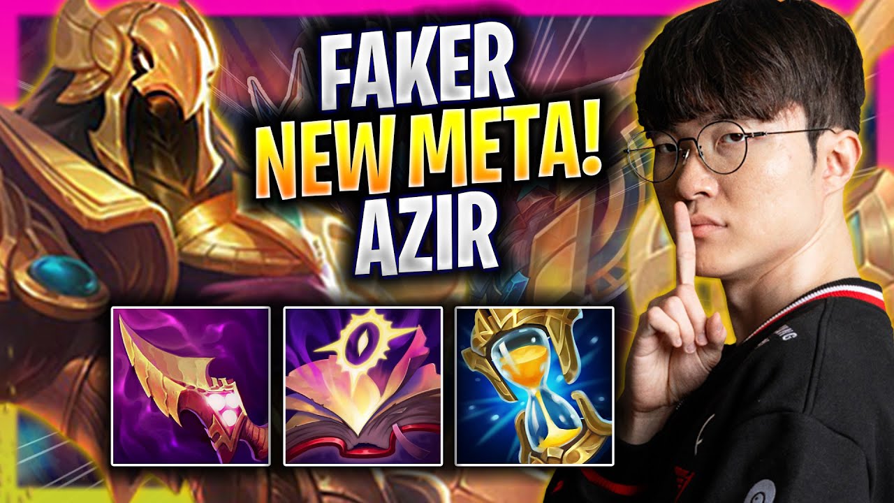 Azir Roshar FAKER CRAZY NEW META AZIR TOP! - T1 Faker Plays Azir TOP vs Pantheon ...