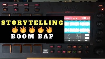 Smooth Storytelling Boom Bap Beat In MPC Live | Chopping Block