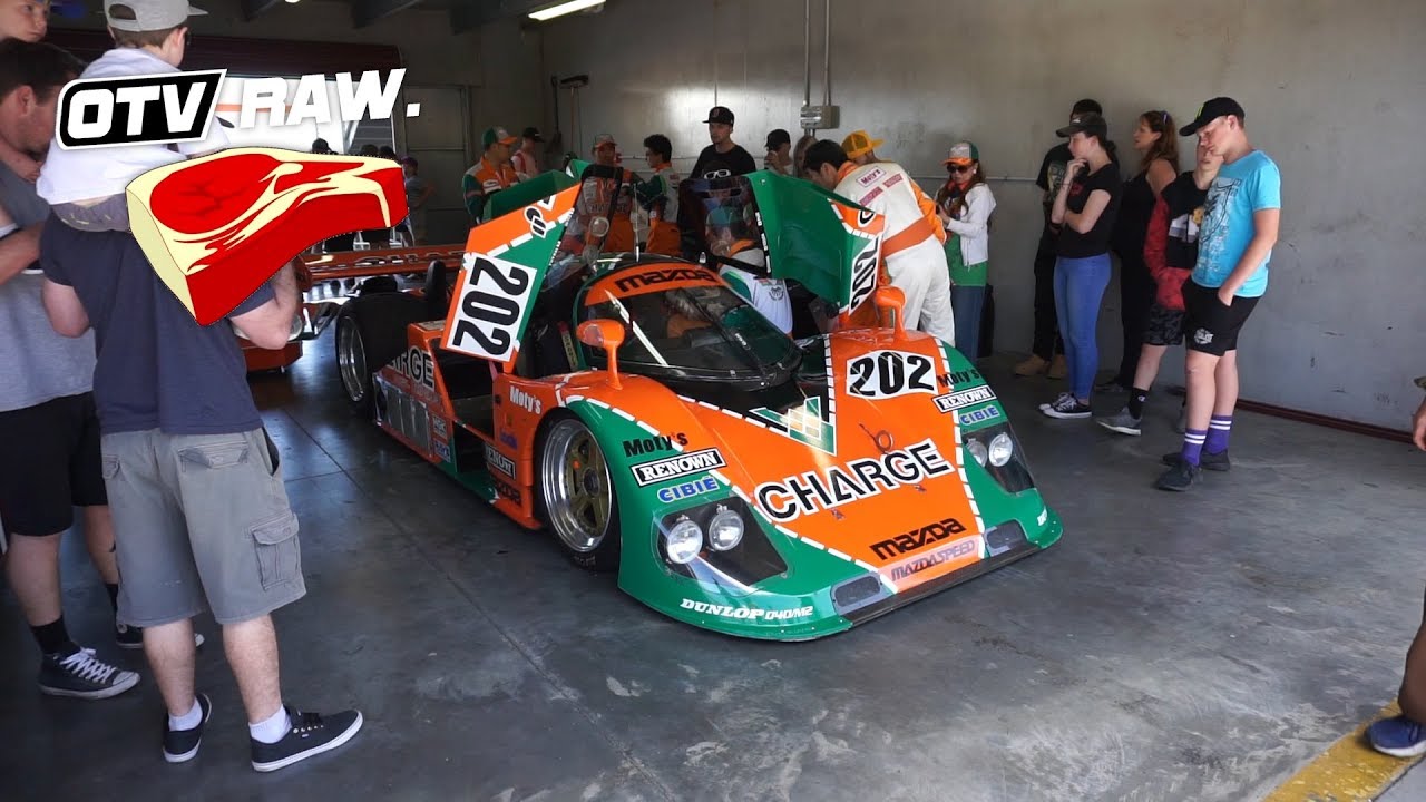Mazda 767B 4-Rotor @ Mad Mike Summer Bash 2018 - YouTube