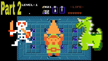 The Legend of Zelda [NES] 100% Playthrough- Dungeon 1- The Eagle