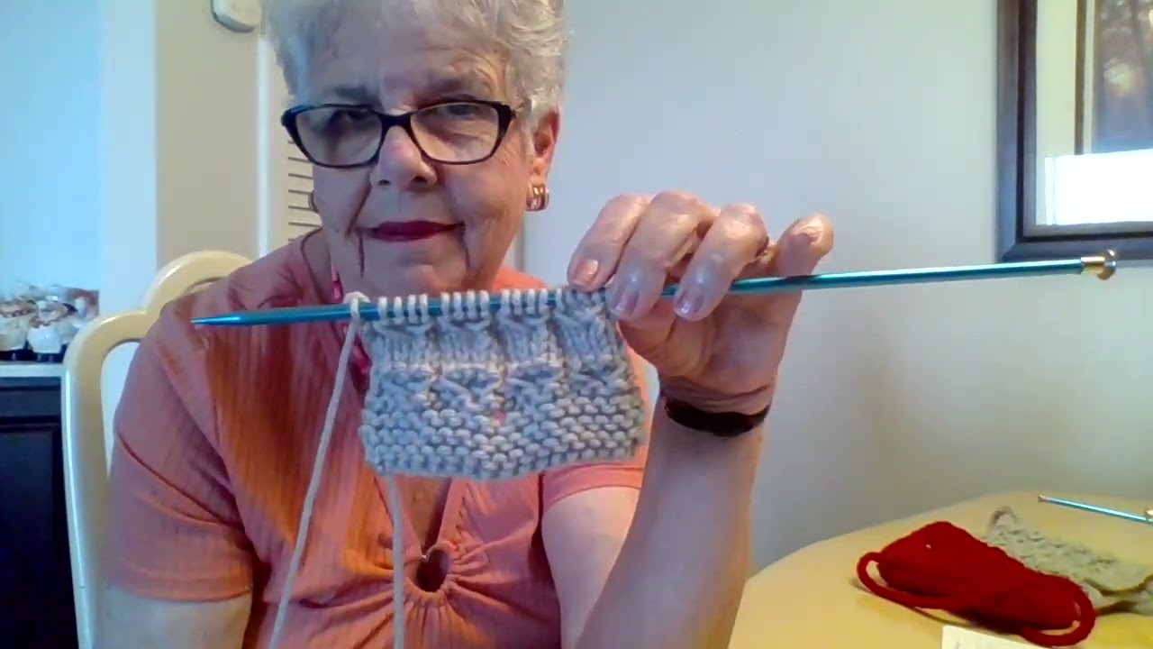 Bolsito tejido a dos agujas para el teléfono.