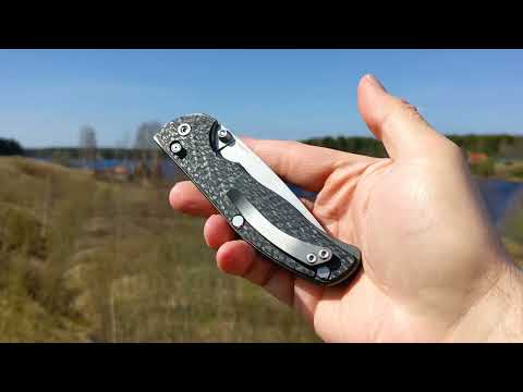 SHIROGOROV TABARGAN 100NS VANAX35 3D CF CARBON discontinued knife Russia
