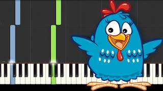 Gallina Pintadita Original - Piano Tutorial